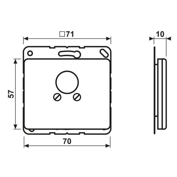 Afdekking SL500 zwart voor BNC en L2S image 4