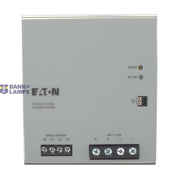 Power supply unit, Three-phase, 320 - 575 V AC / 24 V DC, 40 A, 960 W image 3