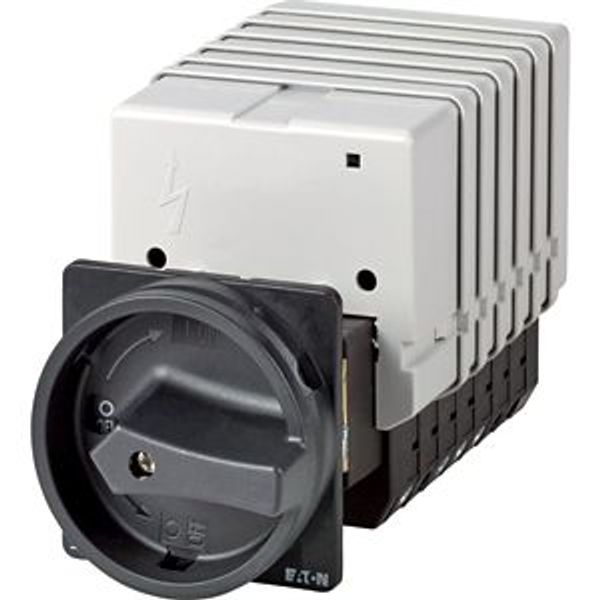 T5B-7-8349/V/SVB-SW Main switch, T5B, 63 A, rear mounting, 7 contact unit(s), 13-pole, STOP function, With black rotary handle and locking ring image 2
