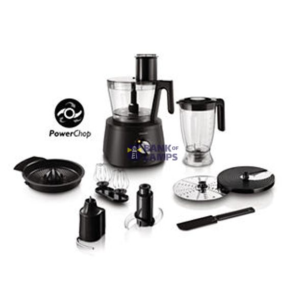 Philips | Avance Collection | Food processor | Food procesor | Bowl capacity 2.2 L | 1000 W | Black image 1