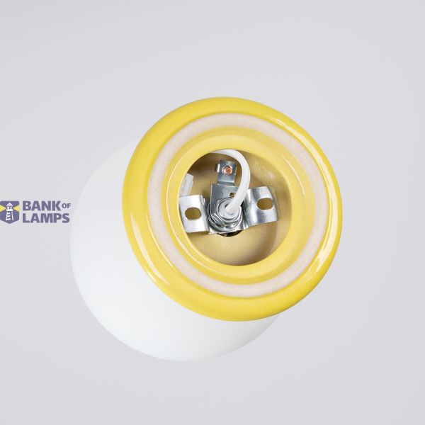 Ceiling lamp ZORI yellow IP44 image 8