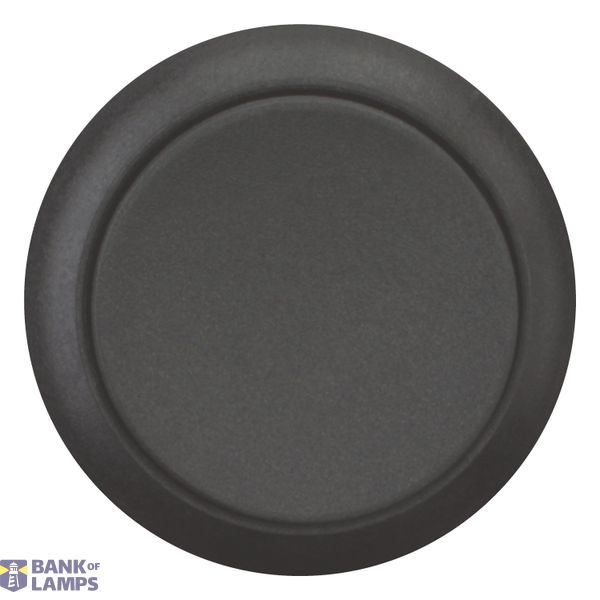 Pushbutton, high, momentary, 1 N/O, 1 N/C, black, Screw connection, Be image 3