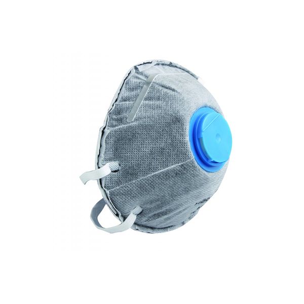 Dust half-mask with FFP2 valve, 3 pieces image 1