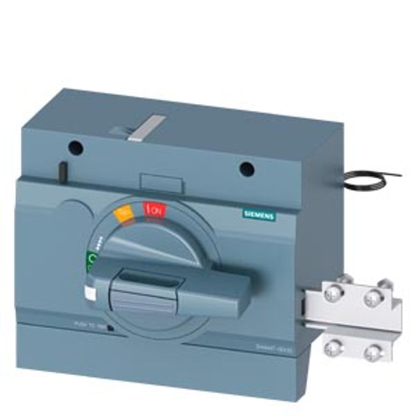front mounted rotary operator standard IP30 with door interlock 24 V DC lighting kit and image 1