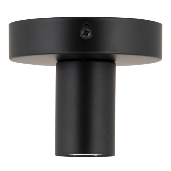 Ceiling / Wall Lamp Metal S E27 Black image 1