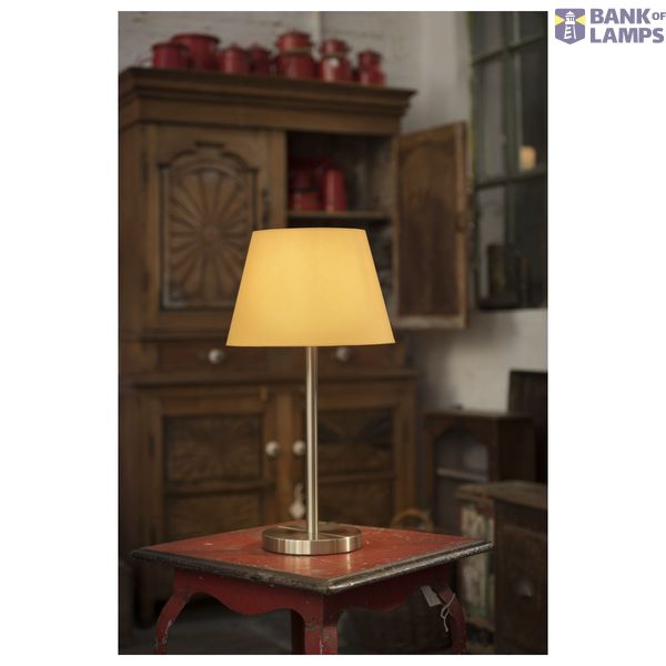 FENDA, lamp shade, conical, yellow, Ø/H 30/20 cm image 3
