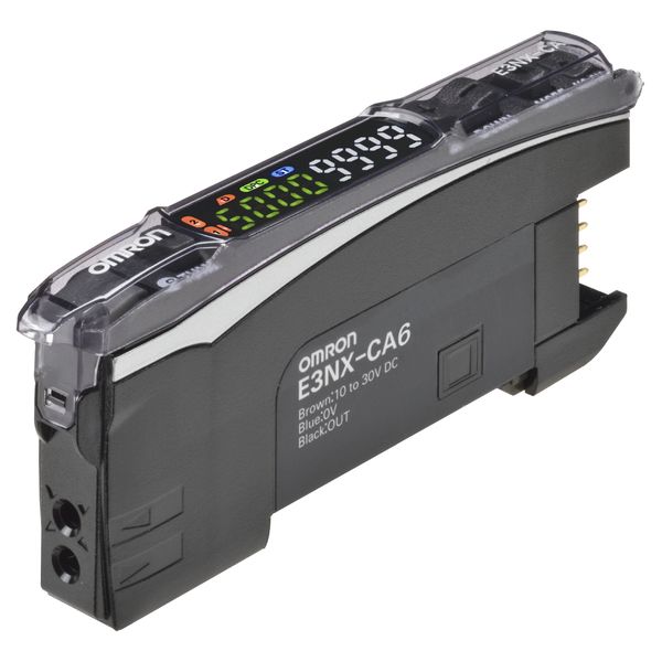 Fiber amplifier, standard model, color mark detection white LED, PNP o E3NX0007R image 4