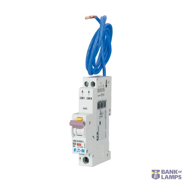 Electronic RCD/MCB combination, 20 A, 30 mA, MCB trip characteristic: C, 1p, RCD trip characteristic: AC image 1
