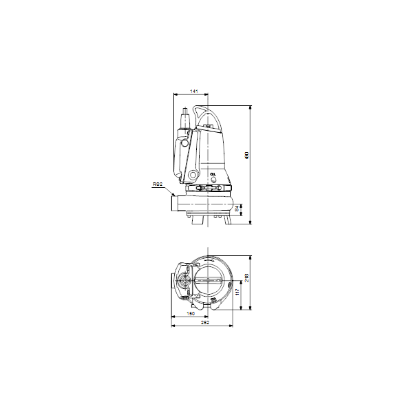 Effluent pump EF30.50.11.E.2.1.502 1x230V Auto Adapt image 3