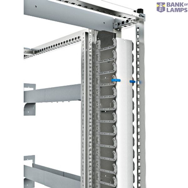IS-1 cable manager vertical 41U RAL7035 lightgrey image 1