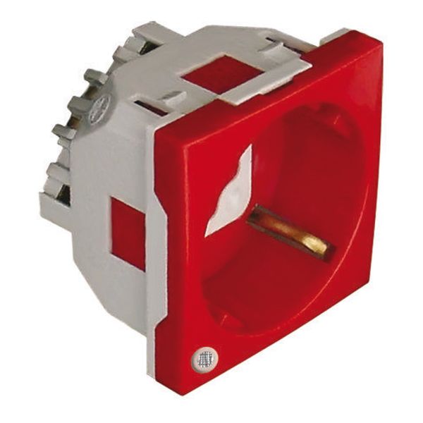 EARTH SOCKET(SKO)W/BLOCK & SIGNAL LIGHT-2M RE image 1