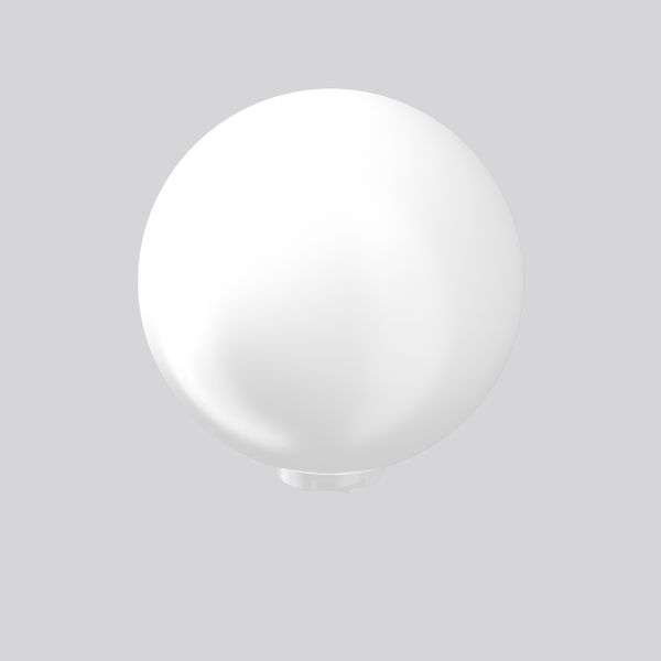 Replacement glass, moulded glass D 300 H 300 colour: white image 1