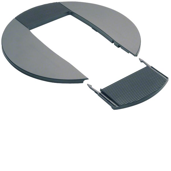 rosette, painted alu nature image 1