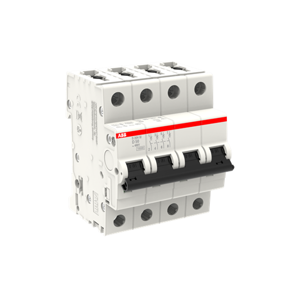 S204M-D50 Miniature Circuit Breaker - 4P - D - 50 A image 2