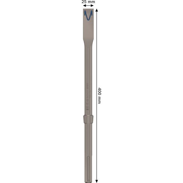 Expert SDS max-8C Flat Chisel, 10 cps, 25 x 400 mm image 2