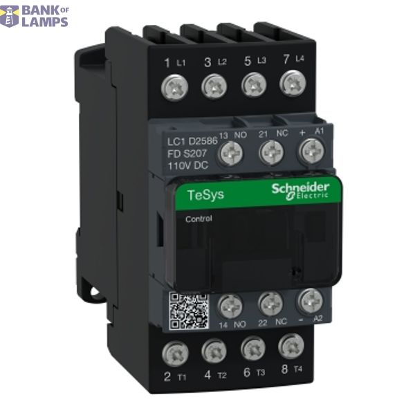 CONTACTOR 4P 2M2V 25 A image 1