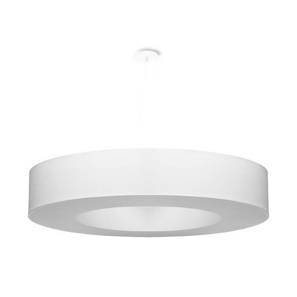 CHANDELIER SATURNO 90 WHITE E27 8X60W IP20 image 1
