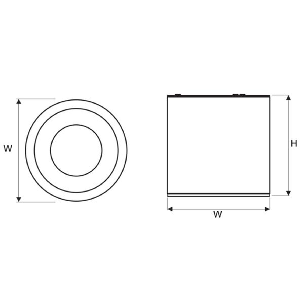 SALINO 242 LED 18W 1900lm/830 UGR image 3
