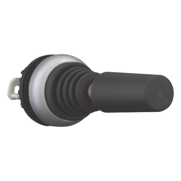 M22-WJS2V Joystick, with one operating point per operating direction, with metal shaft, 2 positions, Bezel: titanium, momentary, Vertical image 7