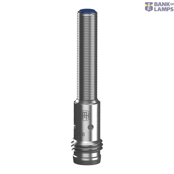 miniature inductive sensor cylindrical M5 Sn 1.5 mm M8 connector (CT à image 1