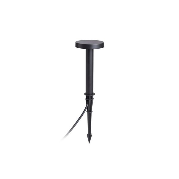 GEVALIA 20 on spike black matte acrylic 230V LED LED 5W IP65 3000K image 1