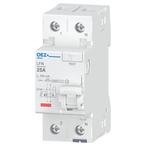 Residual current circuit breaker LFN-25-2-100A image 1