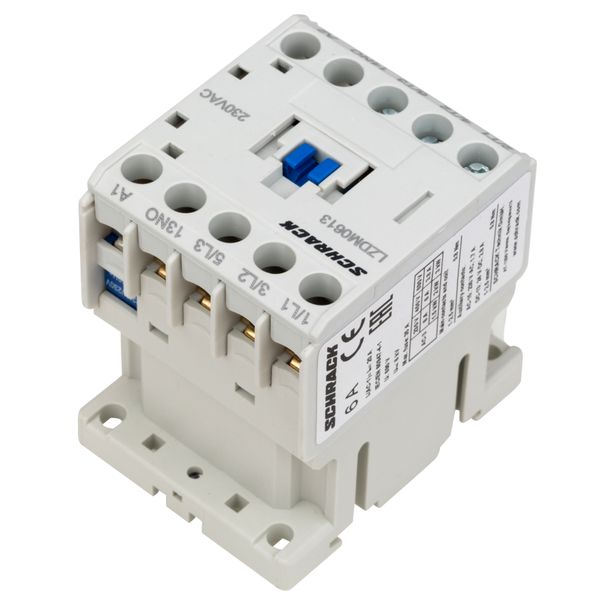 Contactor 3-pole, CUBICO Mini, 2,2kW, 6A, 1NO, 230VAC image 6