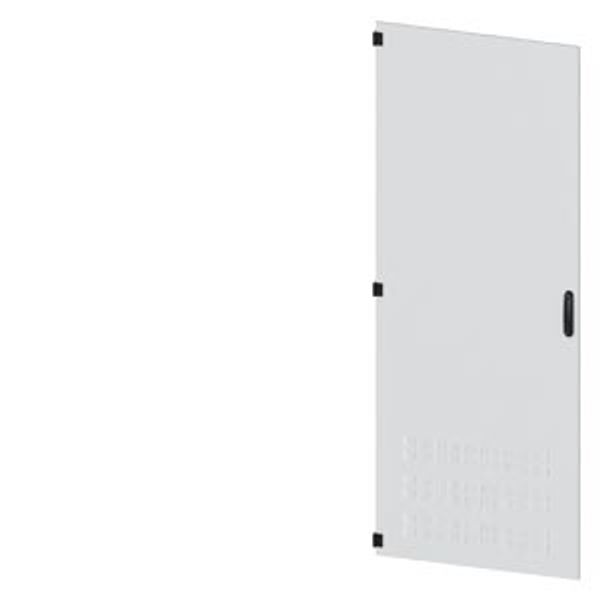 SIVACON, door, left, ventilated, IP40, H: 2200 mm, W: 800 mm, RAL 7035 image 2