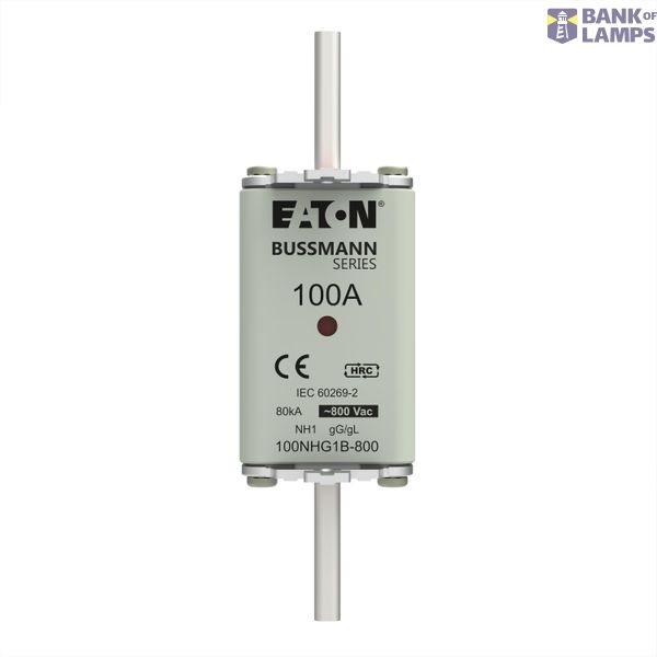 Fuse-link, LV, 100 A, 800 V AC, NH1, Class gG/gL image 5