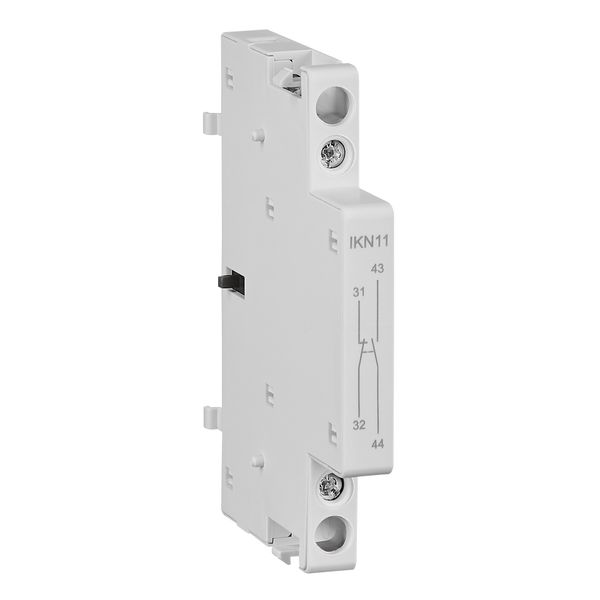 Auxiliary contact 1 NO + 1 NC 6A for Modular contactor 0.5MW image 1