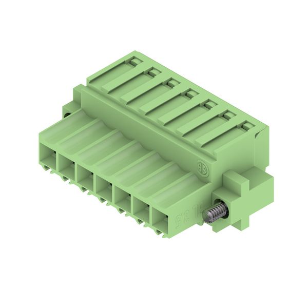 PCB plug-in connector, female plug, 3.50 mm, Number of poles: 7, 180°, Clamping yoke connection, Clamping range, max. : 1.5 mm², Box image 3