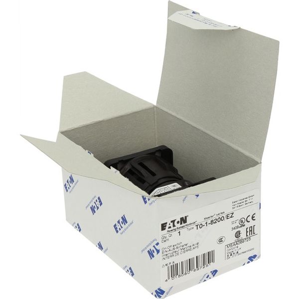 T0-1-8200/EZ On-Off switch, 1 pole, 20 A, 90 °, center mounting image 5