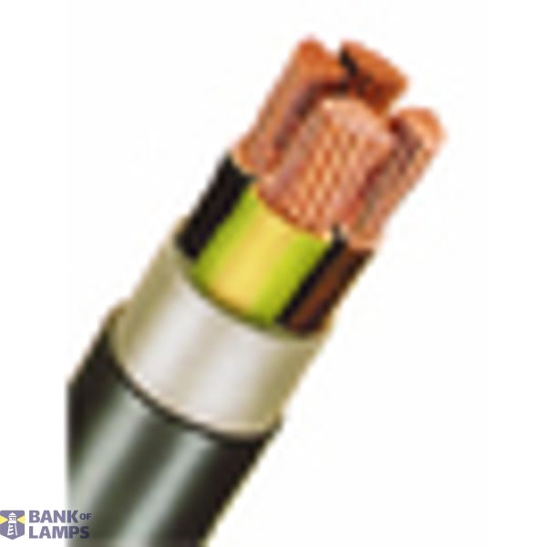 PVC Insulated Cable PE Outer Sheath E-Y2Y-J 5x6re black image 2