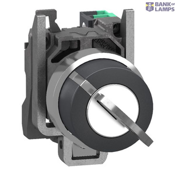 Metal KS 2-pos spr ret 1 NO Push-in image 1
