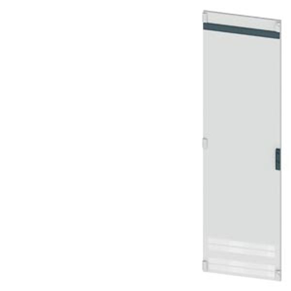Door, IP40, W: 800 mm, rotary handle for profile semicylinder image 1