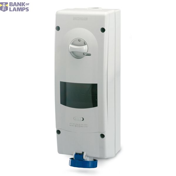 WALL BOX 2 SOCKETS WITH LOCK image 2
