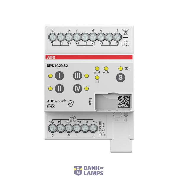 Binary Input, 10-fold, Contact Scanning  Manual Operation, MDRC image 1