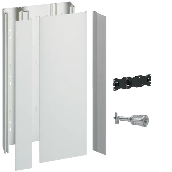 Gamma 18 gutter kit with 1 cover, 2.6m image 1