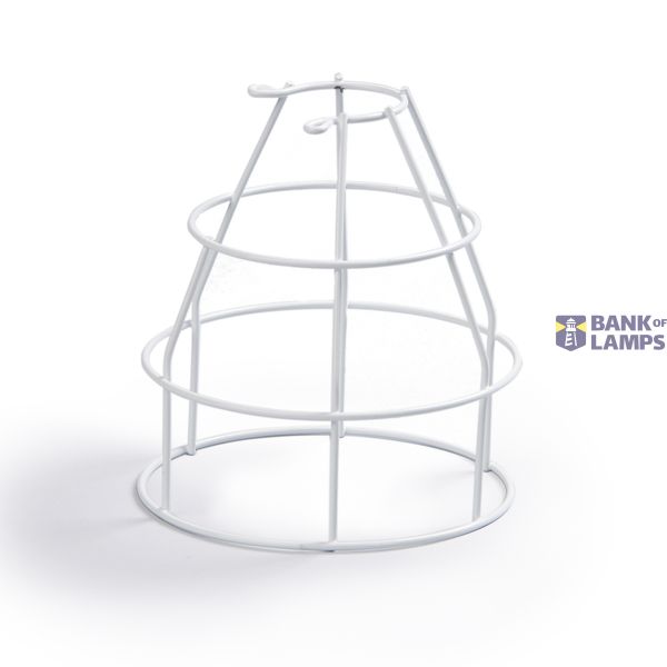 Steel protection grill, white image 1