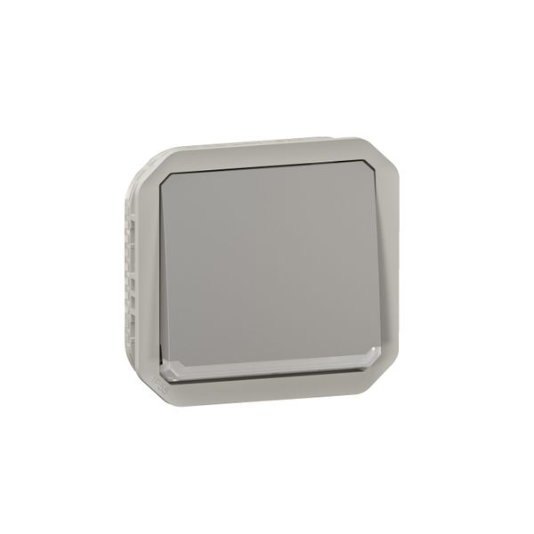 PLEXO DOUBLE POLE SWITCH - GREY - MECHANISM image 1