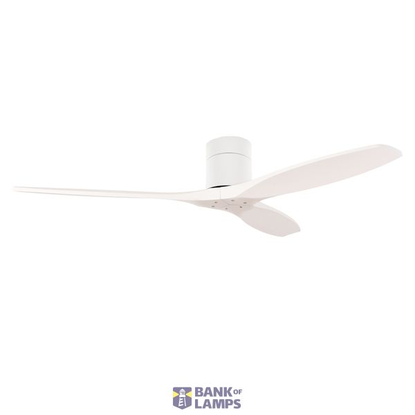 Fan Stem Evo ø1220mm Tube White with White Blades White LED image 1