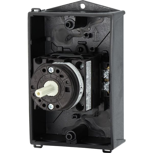 T0-4-11/I1 Multi-speed switches, T0, 20 A, surface mounting, 4 contact unit(s), Contacts: 8, 90 °, maintained, Without 0 (Off) position, 1-2, Design number 11 image 8