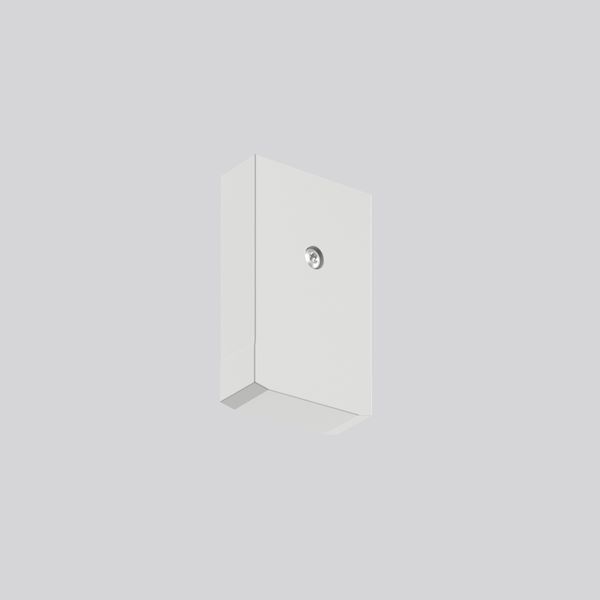 End cap L 23 B 58 H 91 colour: grey image 2