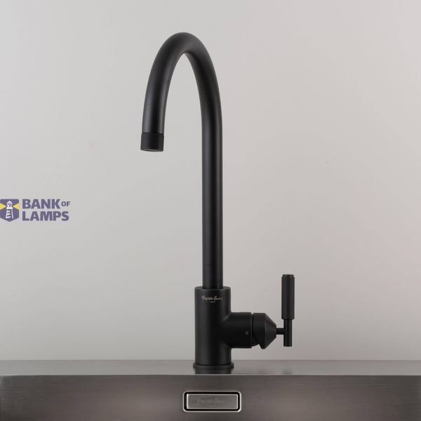 EU KITCHEN TAP / MIXER / CROSS / WELDERS BLACK image 2