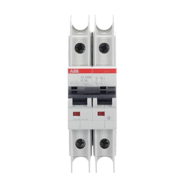 SU202M-K1 Miniature Circuit Breaker - 2P - K - 1 A image 6