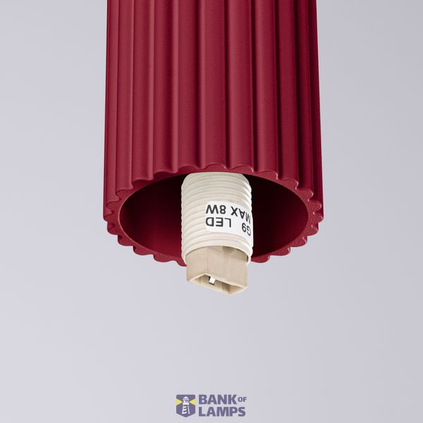 Ceiling lamp HALO burgundy image 3