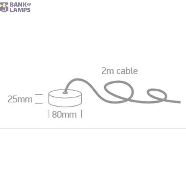 WHITE ROUND SUSPENSION BASE FOR PROFILES image 2