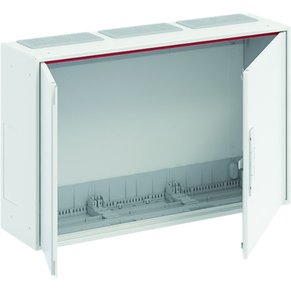 B33 ComfortLine B Wall-mounting cabinet, Surface mounted/recessed mounted/partially recessed mounted, 108 SU, Grounded (Class I), IP44, Field Width: 3, Rows: 3, 500 mm x 800 mm x 215 mm image 1