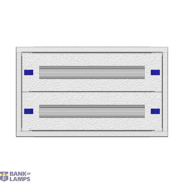 Modular chassis 2-7K, 2-rows, complete image 1