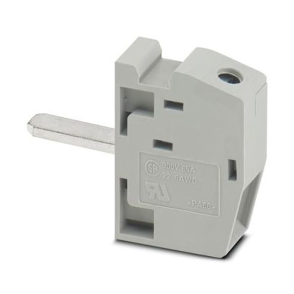 HDFK 10A GNYE - Panel feed-through terminal block image 1